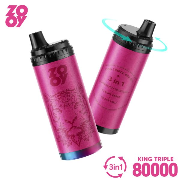 Zooy King Triple 3 in 1 80000 Puffs Flavors 10