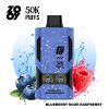 Zooy Mecha 50000 Puffs Blueberry Sour Raspberry Zooy Mecha 50000 Puffs Blueberry Sour Raspberry