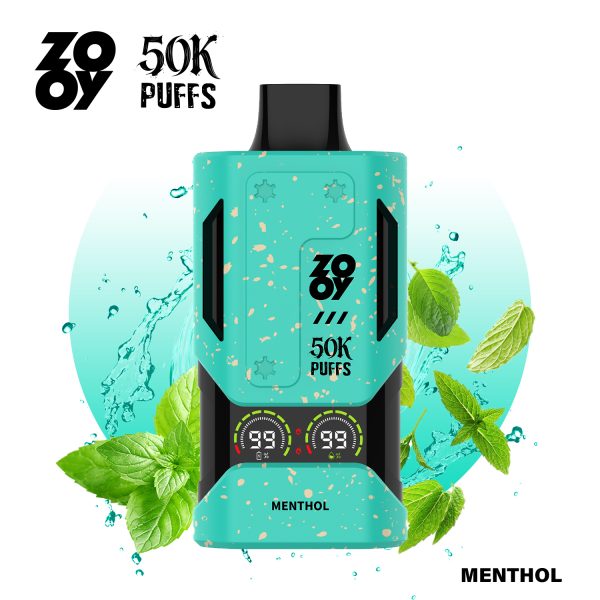 Zooy Mecha 50000 Puffs Menthol Zooy Mecha 50000 Puffs Menthol