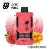 Zooy Mecha 50000 Puffs Strawberry mango Zooy Mecha 50000 Puffs Strawberry mango