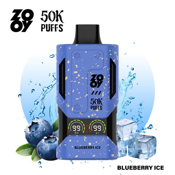 Zooy Mecha 50000 Puffs blueberry ice Zooy Mecha 50000 Puffs blueberry ice