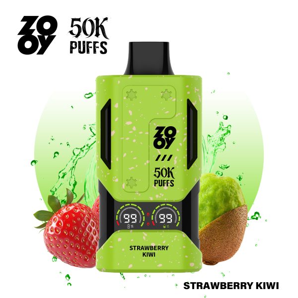 Zooy Mecha 50000 Puffs strawberry kiwi Zooy Mecha 50000 Puffs strawberry kiwi