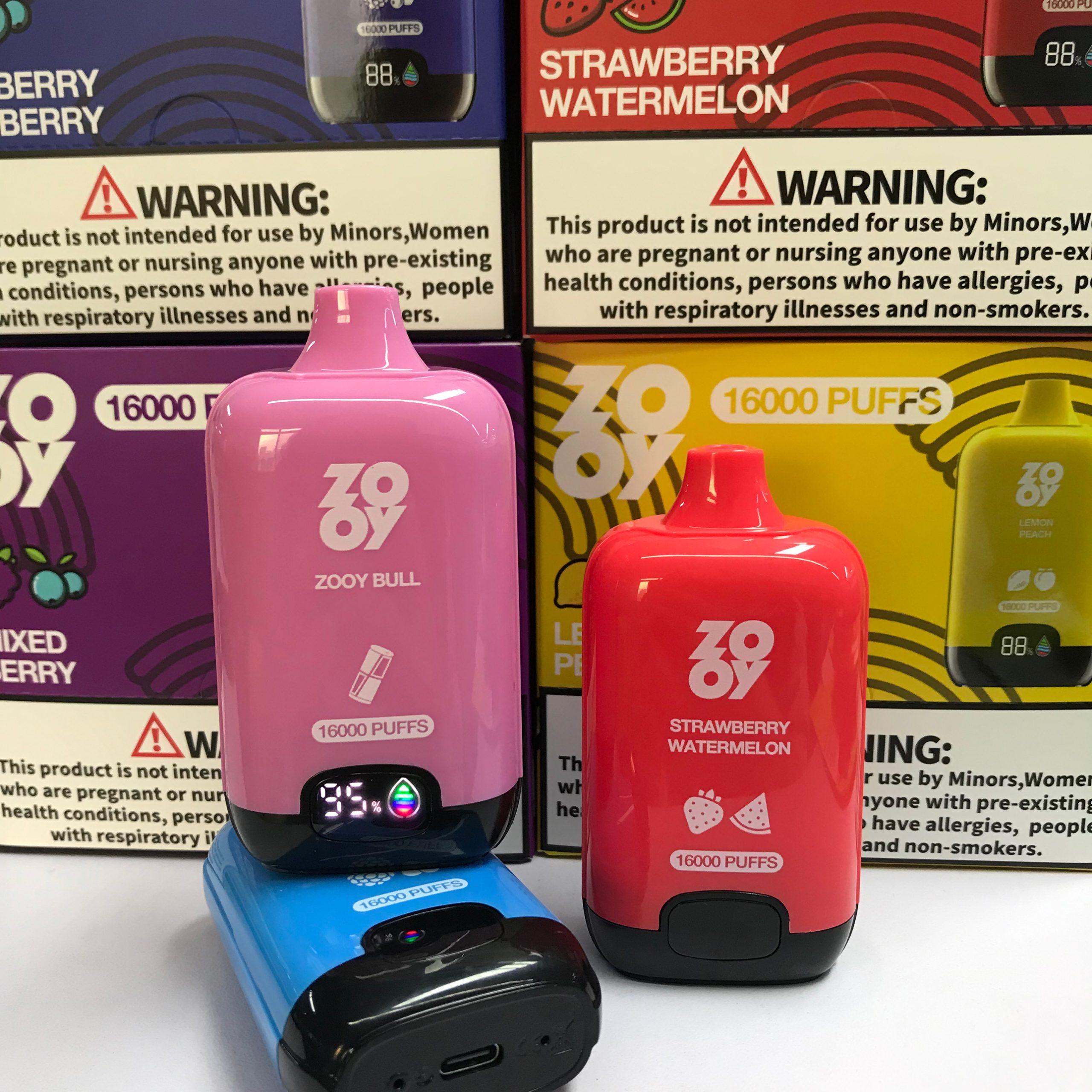 Zooy Rainbow Box 16000 Puffs Disposable Vape Pen