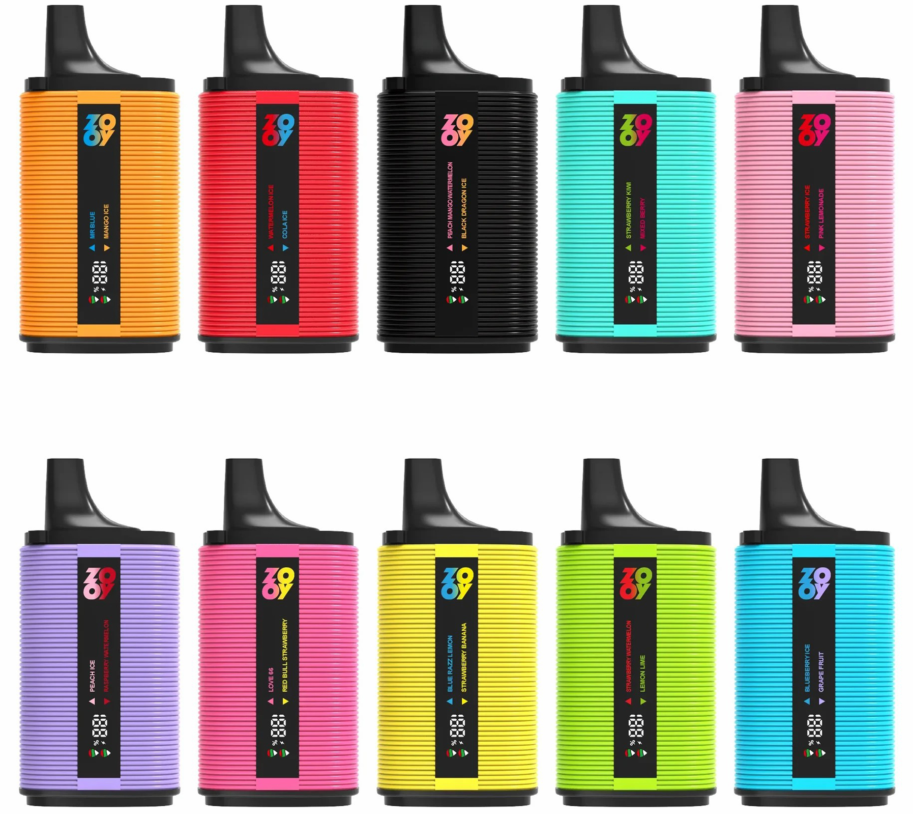 Zooy Twins 35000 Puffs 2 in 1 Dual Flavors Vape