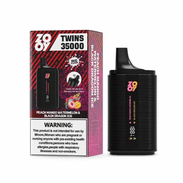 Zooy Twins 35000 Puffs Double Taste 01 Zooy Twins 35000 Puffs Double Taste 01