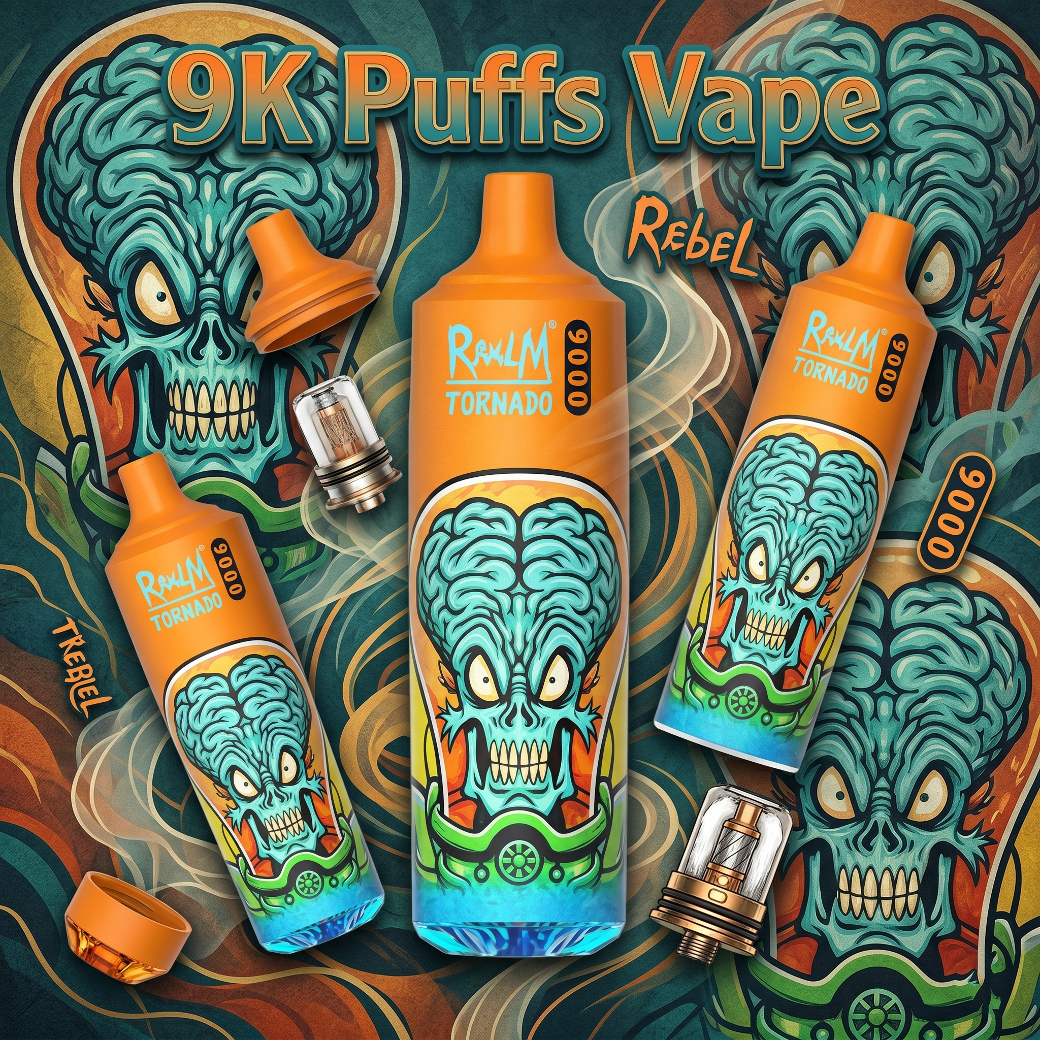 9000 Puffs Vape