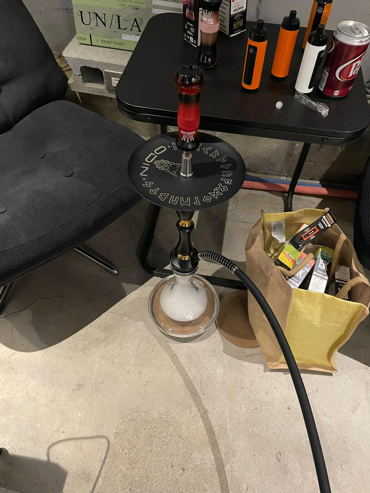 Al Fakher Crown Bar 60K E Hose Shisha Vape
