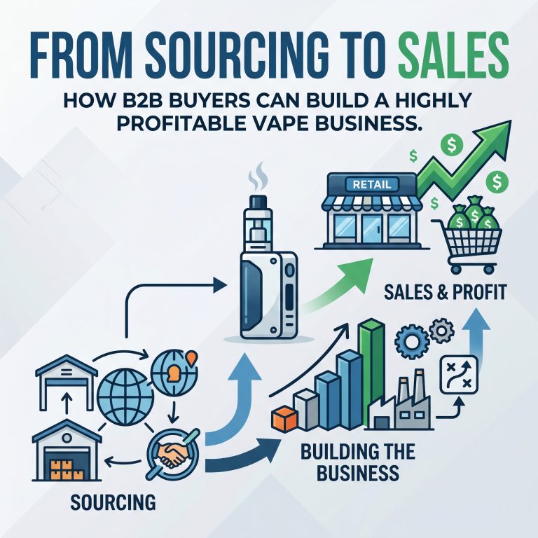 How B2B Buyers Can Build a Highly Profitable Vape Business