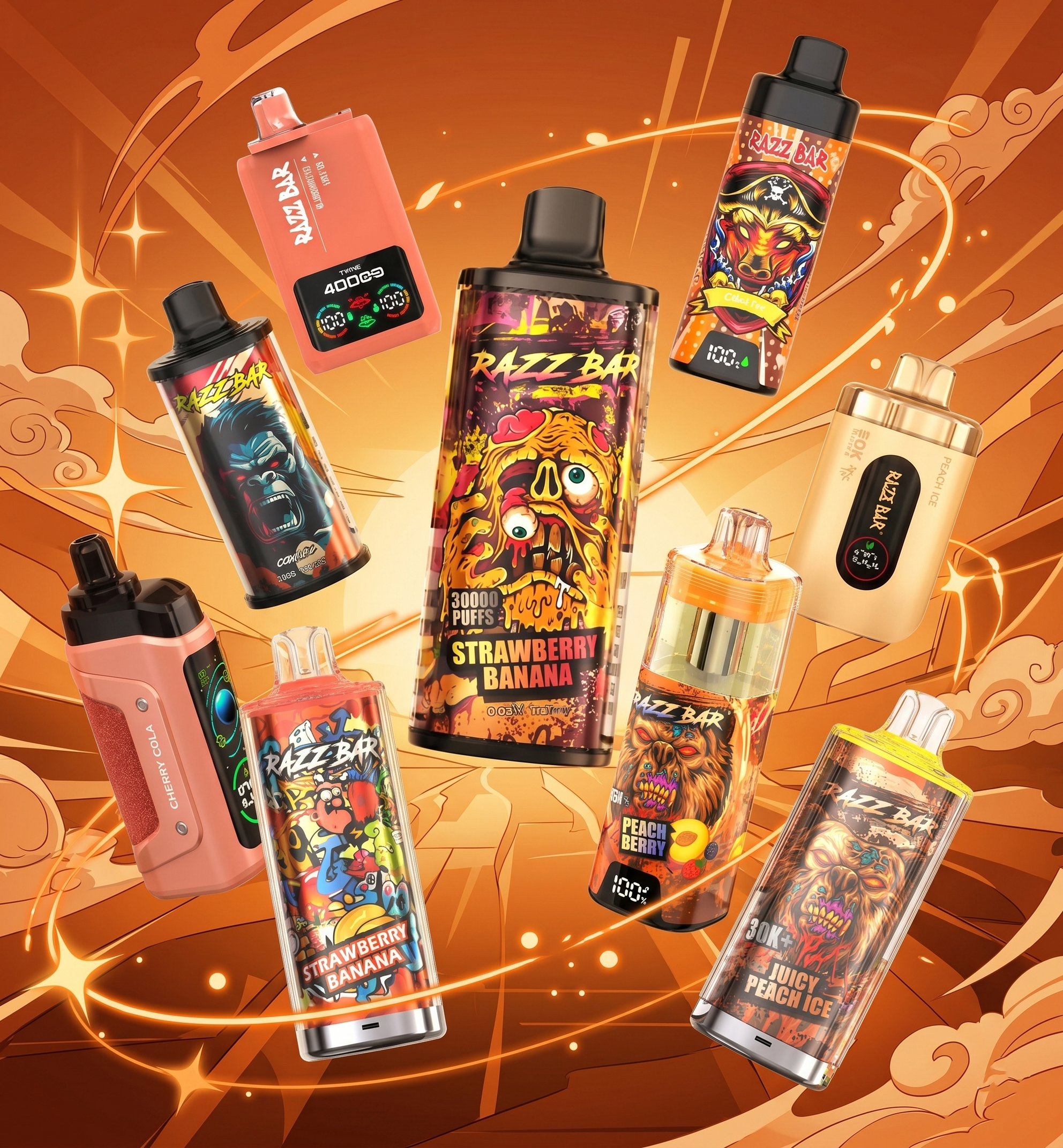 Razz Bar Vape Serie