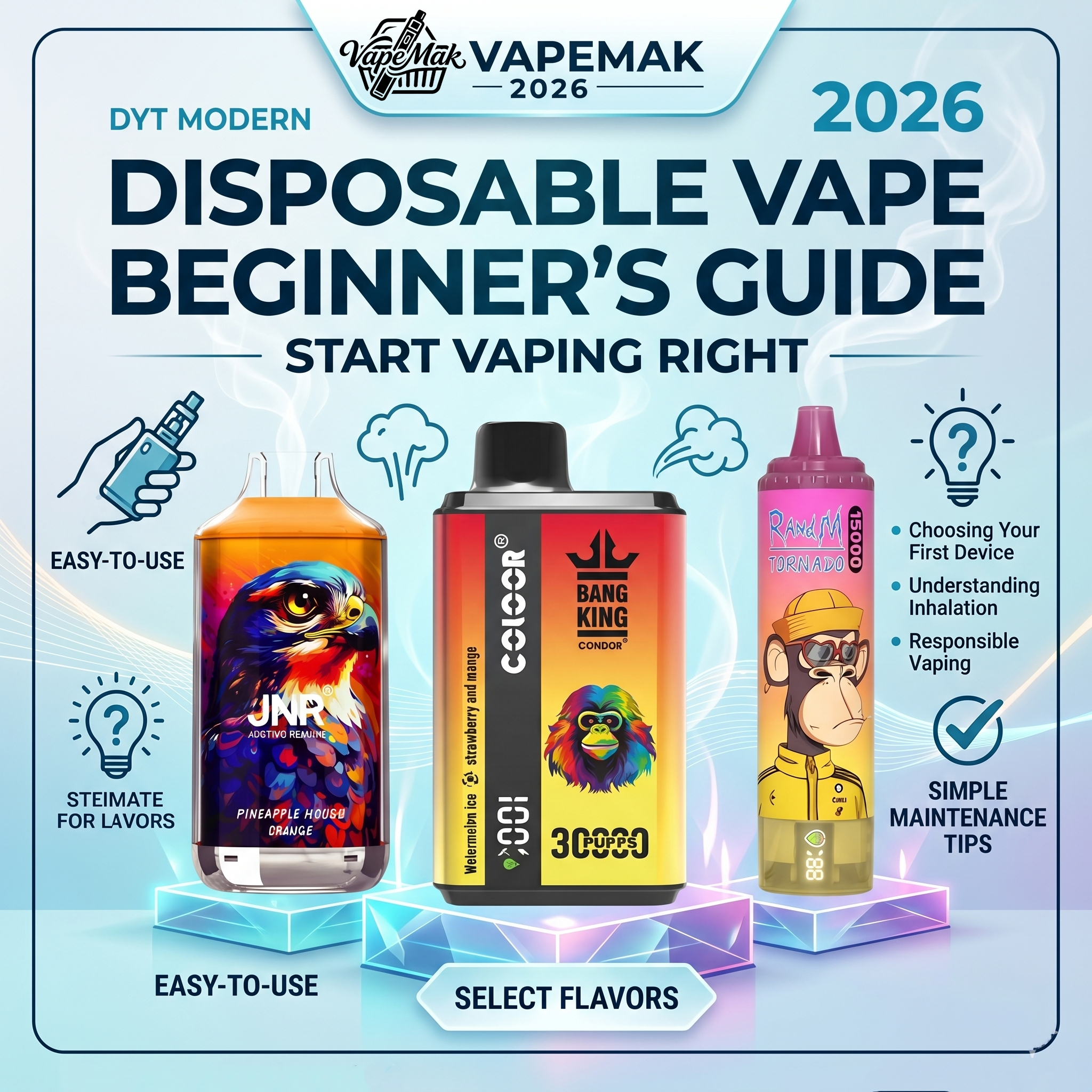 Vapemak 2026 Disposable Vape Beginner's Guide