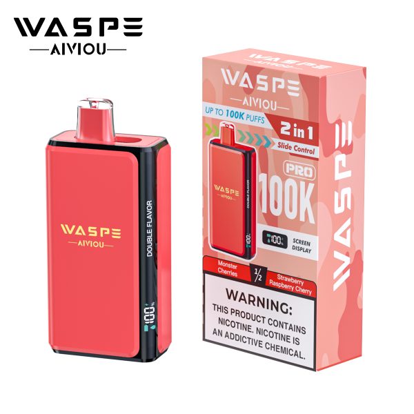 WASPE Double Flavor 100K Pro Puffs Flavors 03 WASPE Double Flavor 100K Pro Puffs Flavors 03