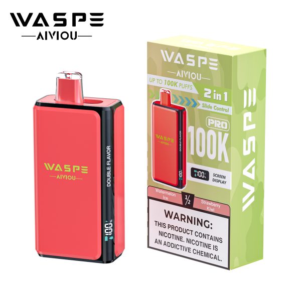 WASPE Double Flavor 100K Pro Puffs Flavors 04 WASPE Double Flavor 100K Pro Puffs Flavors 04