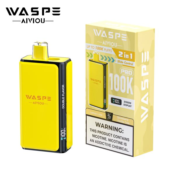WASPE Double Flavor 100K Pro Puffs Flavors 05 WASPE Double Flavor 100K Pro Puffs Flavors 05