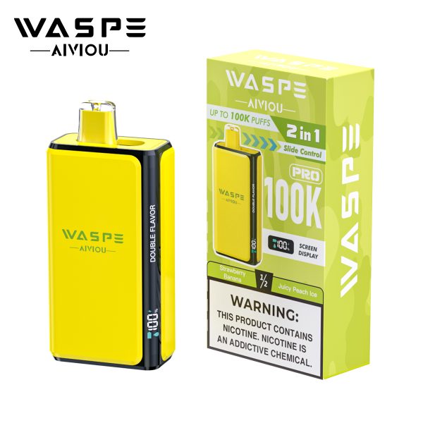 WASPE Double Flavor 100K Pro Puffs Flavors 07 WASPE Double Flavor 100K Pro Puffs Flavors 07