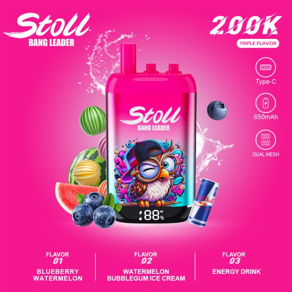 Bang Leader Stoll 200000 Puffs Flavor 02 Bang Leader Stoll 200000 Puffs Flavor 02