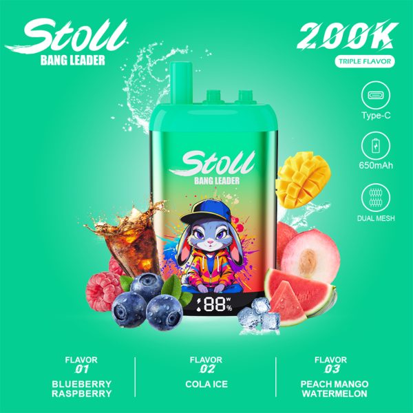Bang Leader Stoll 200000 Puffs Flavor 05 Bang Leader Stoll 200000 Puffs Flavor 05