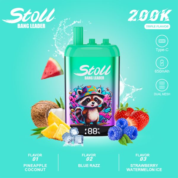 Bang Leader Stoll 200000 Puffs Flavor 10 Bang Leader Stoll 200000 Puffs Flavor 10