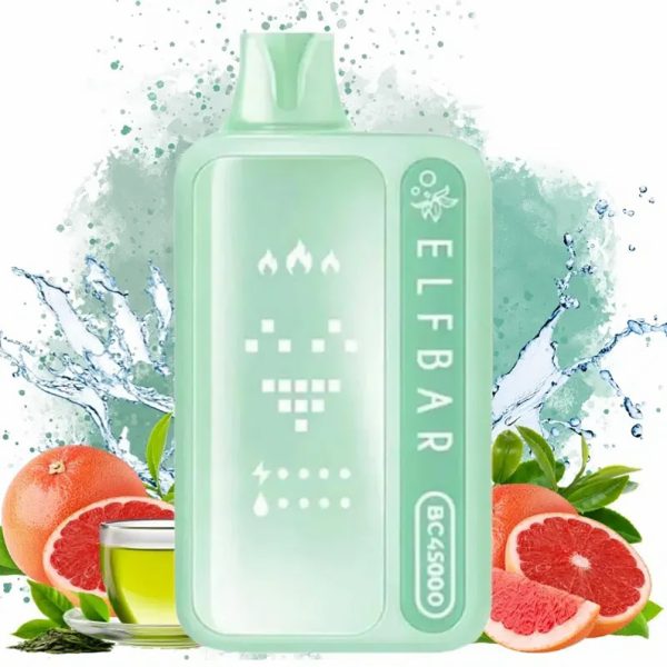 Elf Bar BC 45000 Puffs Grapefruit Green Tea Elf Bar BC 45000 Puffs Grapefruit Green Tea