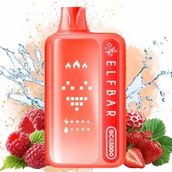 Elf Bar BC 45000 Puffs Raspberry Strawberry Elf Bar BC 45000 Puffs Raspberry Strawberry