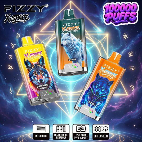 Fizzy X Space 100K Puffs Fizzy X Space 100K Puffs