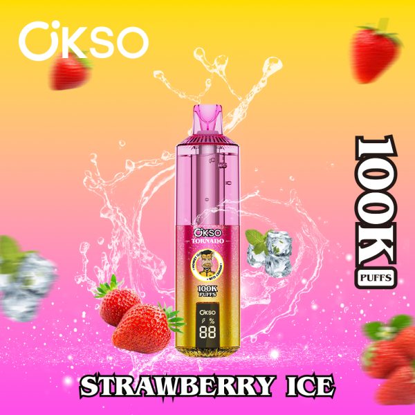OKSO Tornado 100K Strawberry Ice OKSO Tornado 100K Strawberry Ice