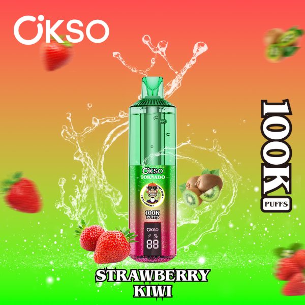 OKSO Tornado 100K Strawberry Kiwi OKSO Tornado 100K Strawberry Kiwi