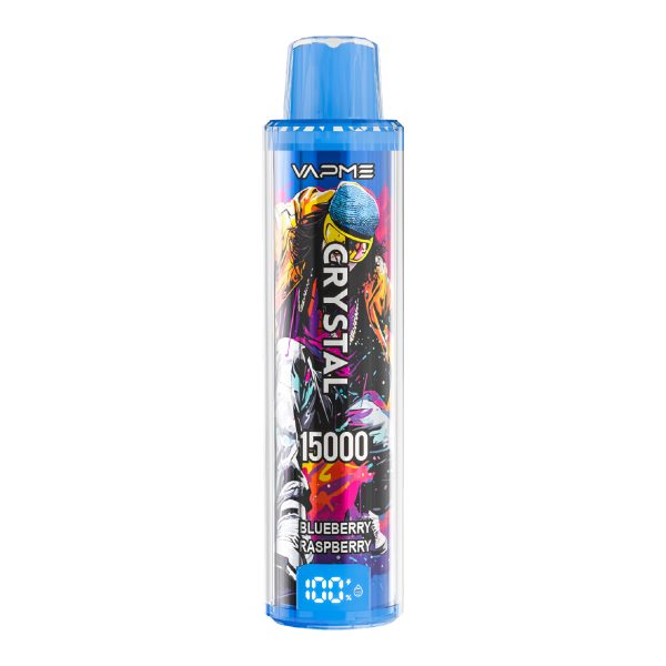 VAPME CRYSTAL 15000 Puffs Blueberry Raspberry