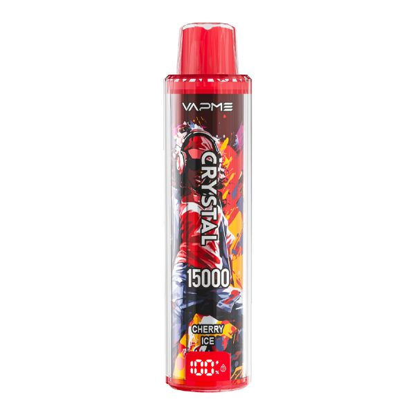 VAPME CRYSTAL 15000 Puffs Cherry Ice