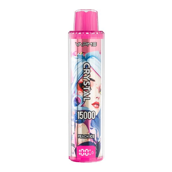 VAPME CRYSTAL 15000 Puffs Peach Ice