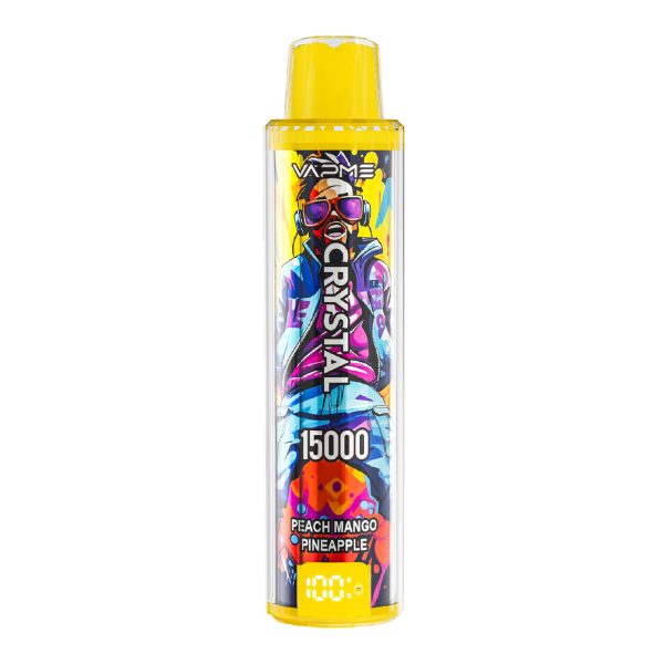 VAPME CRYSTAL 15000 Puffs Peach Mango Pineapple