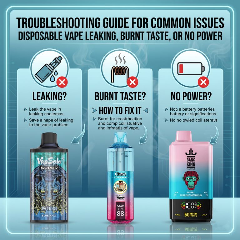 Vapemak Disposable Vape Troubleshooting Guide for Common Issues