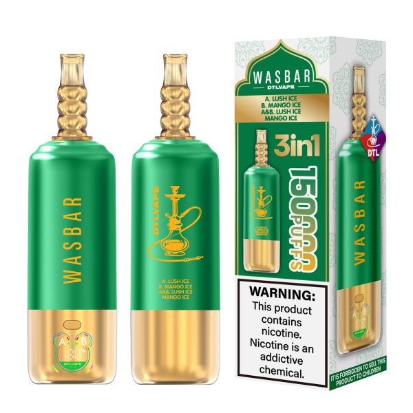 WASBAR DTL 150K 3in1 Flavor 10 WASBAR DTL 150K 3in1 Flavor 10
