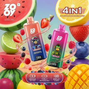ZOOY 4 in 1 Quads 200K Puffs ZOOY 4 in 1 Quads 200K Puffs