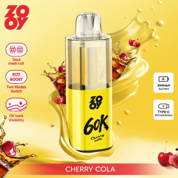 ZOOY Fizz 60K Puffs Cherry Cola ZOOY Fizz 60K Puffs Cherry Cola