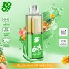 ZOOY Fizz 60K Puffs Peach Mango Pineapple ZOOY Fizz 60K Puffs Peach Mango Pineapple