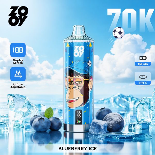 ZOOY VAPE Crystal 70K Blueberry Ice ZOOY VAPE Crystal 70K Blueberry Ice