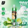 ZOOY VAPE Crystal 70K Fresh Menthol Mojito ZOOY VAPE Crystal 70K Fresh Menthol Mojito