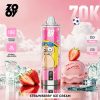 ZOOY VAPE Crystal 70K Strawberry Ice Cream ZOOY VAPE Crystal 70K Strawberry Ice Cream