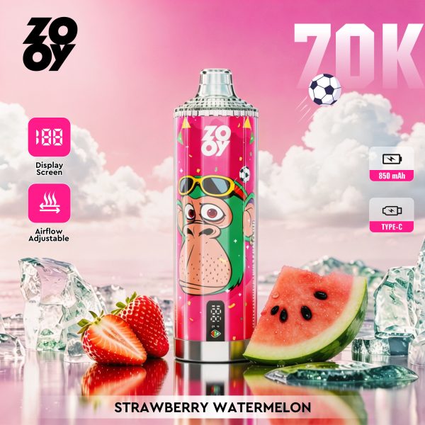 ZOOY VAPE Crystal 70K Strawberry Watermelon ZOOY VAPE Crystal 70K Strawberry Watermelon
