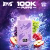 ATVS 100K 2 in 1 Disposable Vape Grape Ice & Double Apples