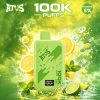 ATVS 100K 2 in 1 Disposable Vape Lemon Lime & Lemon Mint
