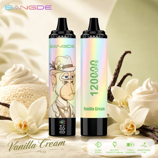 Bang DE 120K Puffs Vanilla Cream Bang DE 120K Puffs Vanilla Cream
