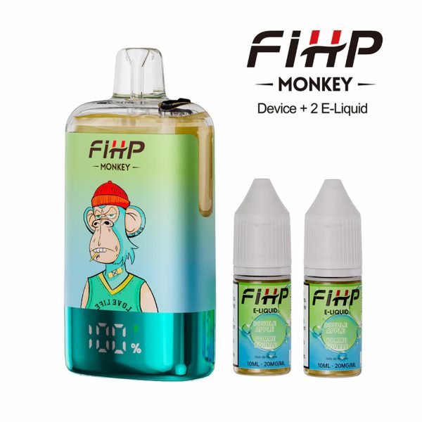 FIHP Monkey 30K Puffs Double Apple FIHP Monkey 30K Puffs Double Apple