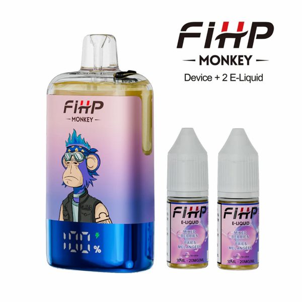 FIHP Monkey 30K Puffs Mixed Berries FIHP Monkey 30K Puffs Mixed Berries