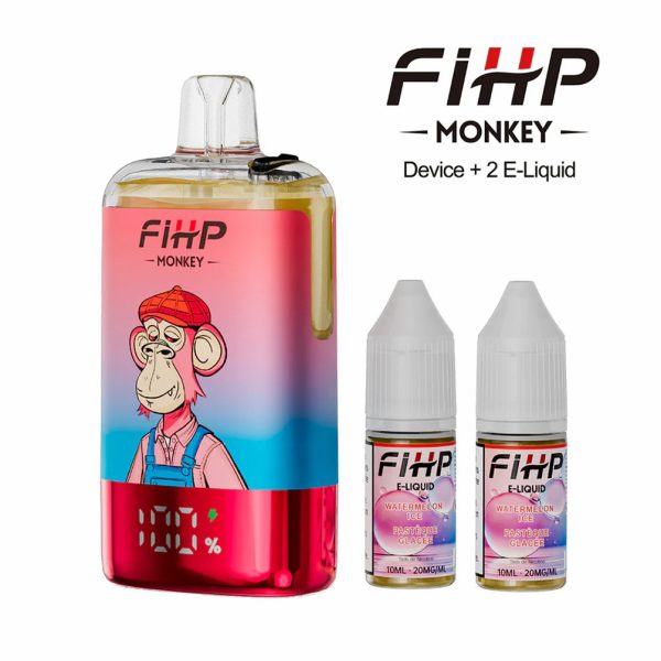 FIHP Monkey 30K Puffs Watermelon Ice FIHP Monkey 30K Puffs Watermelon Ice