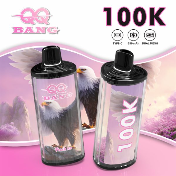 QQ Bang 100000 Puffs Peach Ice