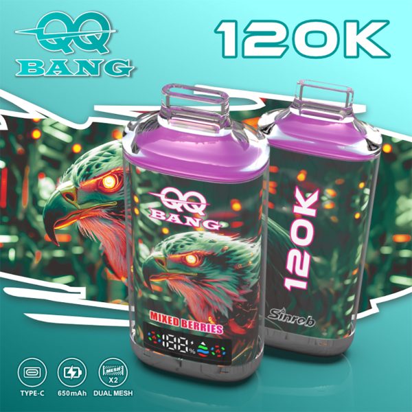 QQ Bang 120000 Puffs Mixed Berries QQ Bang 120000 Puffs Mixed Berries