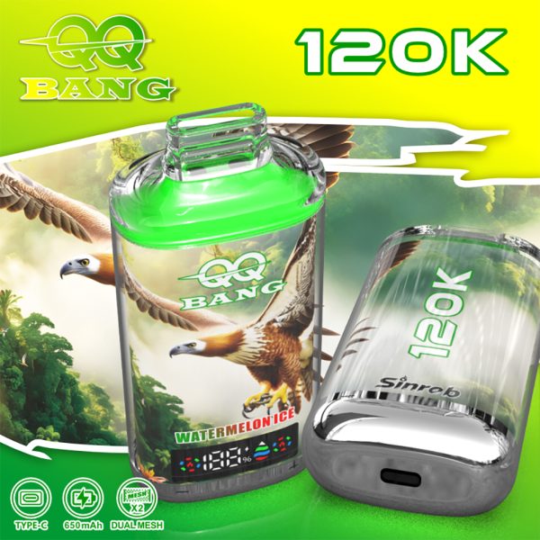 QQ Bang 120000 Puffs Watermelon Ice QQ Bang 120000 Puffs Watermelon Ice