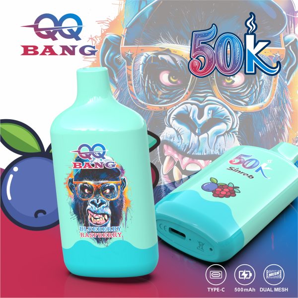 QQ Bang 50K Puffs Blueberry Raspberry QQ Bang 50K Puffs Blueberry Raspberry