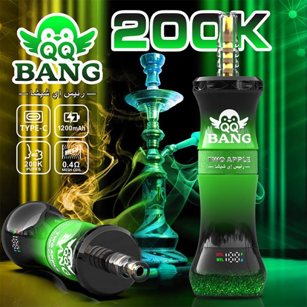 QQ Bang Shisha 200K Puffs Disposable Vape 09 QQ Bang Shisha 200K Puffs Disposable Vape 09